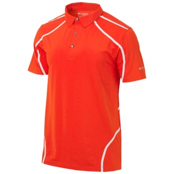 Columbia Polo Heren, Cut Away Oranje, 79NGAWUZT